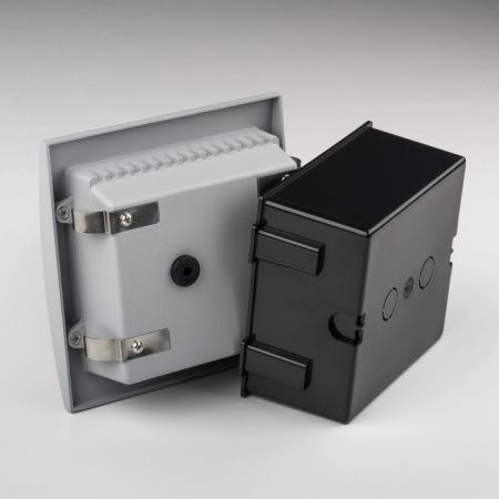383694 Светильник ESTRA LED 5W 250LM 120G СЕРЫЙ 4000K IP55