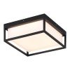 SL9517.402.01 Светильник уличный потолочный ST-Luce черный/белый LED 1*20W 3000K/4000K/5000K CUBO
