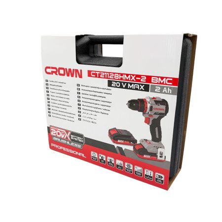 Аккумуляторный шуруповерт BL CROWN CT21128HMX-2 BMC