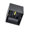 340527 Светильник DALLA 2х5W LED 1100LM G ЧЕРНЫЙ 4000K IP65
