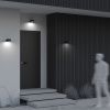 Уличный настенный светильник Outdoor O443WL-L12GF3K