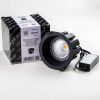 Уличный встраиваемый светильник Lightstar Ciclone 385147 черный
