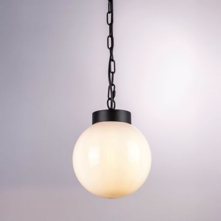 373110 Светильник BOLLA 1x10W (led) E27 ЧЕРНЫЙ IP65/IP44
