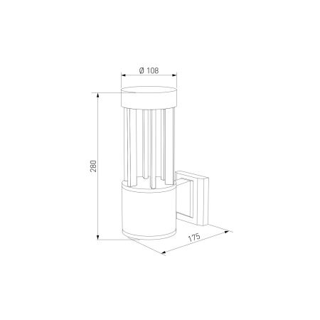 Парковый светильник Elektrostandard Apart 35193/W