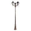 Парковый светильник Arte Lamp BERLIN A1017PA-3BN