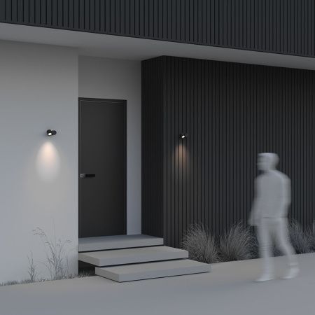 Уличный настенный светильник Outdoor O010WL-01B