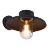 SL9542.701.01 Светильник уличный настенный ST-Luce темно-серый E27 1*60W BASKO