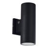 SL9530.411.01 Светильник уличный настенный ST-Luce черный LED 2*15/20/25W 2700/3000/3500/4000/500 TUBO
