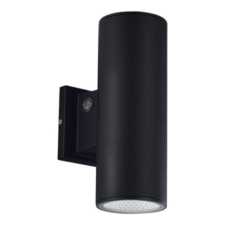 SL9530.411.01 Светильник уличный настенный ST-Luce черный LED 2*15/20/25W 2700/3000/3500/4000/500 TUBO