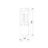 Парковый светильник Elektrostandard Apart 35193/S