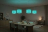Подвесной LED куб 30 см 220V RGB
