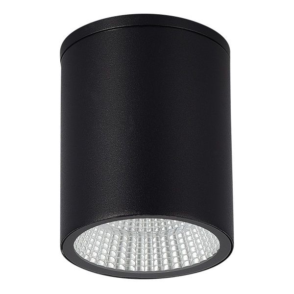 SL9514.412.01 Светильник уличный потолочный ST-Luce черный/белый LED 1*12W 3000K/4000K/6500K TUBO