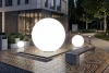 Уличный шар-светильник Moonlight 220 V 200 см white