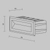 Подсветка для лестниц Outdoor O045SL-L3B3K