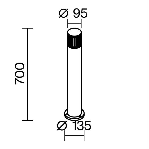 Ландшафтный светильник Outdoor O492FL-01GF
