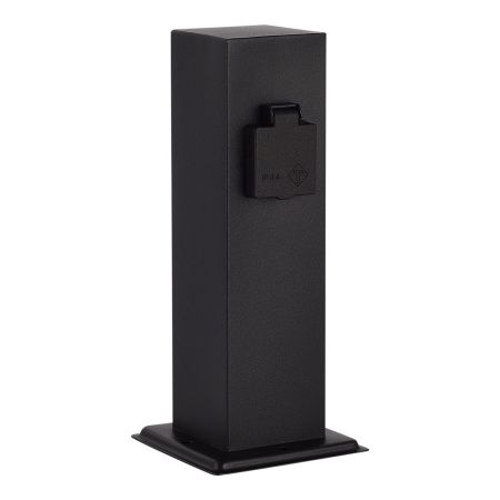 SL9012.405.00 Столб уличный 2 розетки ST-Luce черный 3500W SOCKET