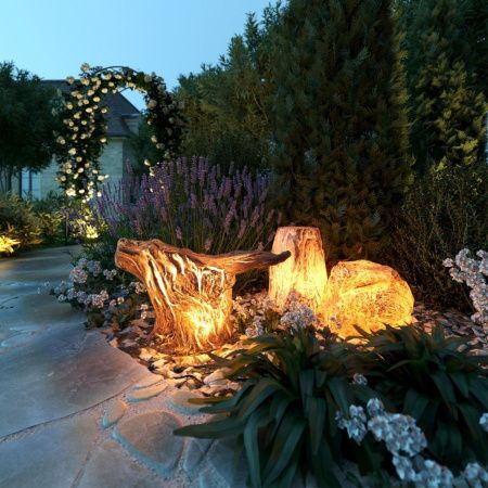 Ландшафтный светильник Odeon Light Valinor 7209/5GL