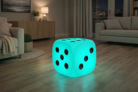 Светящийся куб-игральная кость Pavia H40 220V RGB