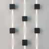 Уличный настенный светильник Elektrostandard Winner 1548 TECHNO LED черный