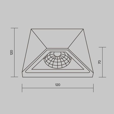 Архитектурная подсветка Outdoor O577WL-L5B