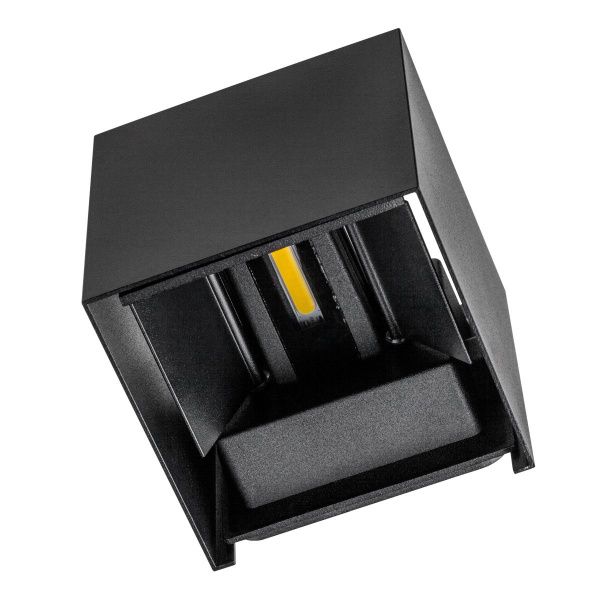 340537 Светильник DALLA 2х10W LED 2200LM G ЧЕРНЫЙ 4000K IP65