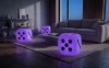 Светящийся куб-игральная кость Pavia H40 RGB Accum