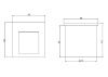 Подсветка для лестниц Outdoor O038-L3B