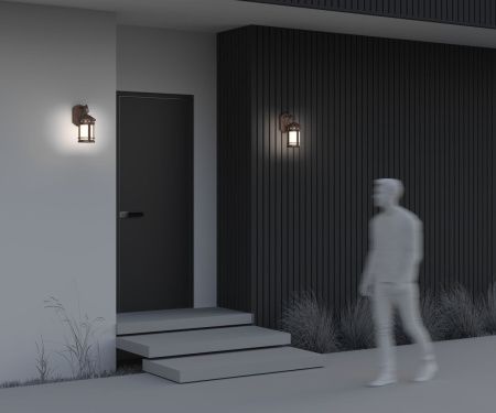 Уличный настенный светильник Outdoor O031WL-01BR