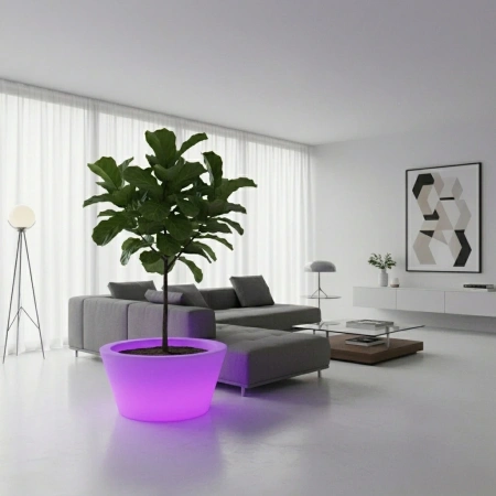 Светящееся кашпо Lumb 220V RGB Accum