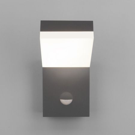 Уличный настенный светильник с датчиком движения Elektrostandard Sensor 1541 TECHNO LED 4000K
