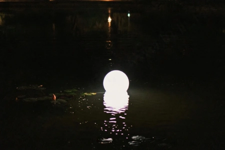 Плавающий шар-светильник Moonlight 30 см RGB Accum
