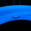 Пергола "Гера" со светящимися LED качелями White
