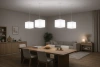 Подвесной LED куб 30 см 220V White