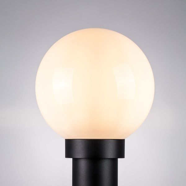 373910 Светильник BOLLA 1x10W (led) E27 ЧЕРНЫЙ IP65