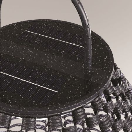 Ландшафтный светильник на солнечной батарее Maytoni OSL599FL-L5B3K черный