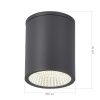SL9514.712.01 Светильник уличный потолочный ST-Luce серый/белый LED 1*12W 3000K/4000K/6500K TUBO