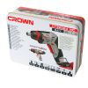 Аккумуляторный шуруповерт CROWN CT22024 MC