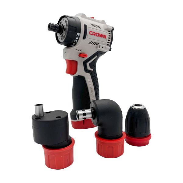 Аккумуляторная дрель-шуруповерт CROWN CT21129HQX-2 BMC