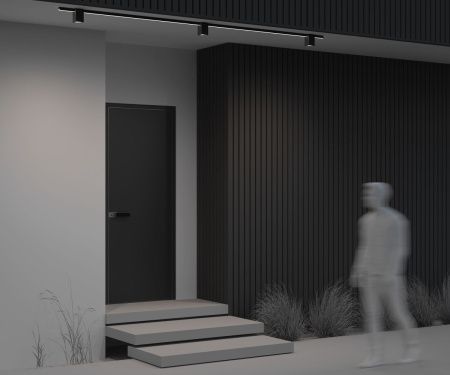 Уличный трековый светильник Maytoni Elasity O-TR01-3-S-16WB3K черный