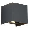 SL9513.701.01 Светильник уличный настенный ST-Luce серый/серый LED 1*10W 2700K BRIK