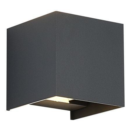 SL9513.701.01 Светильник уличный настенный ST-Luce серый/серый LED 1*10W 2700K BRIK