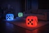 Светящийся куб-игральная кость Pavia H40 RGB Accum