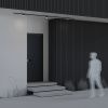 Уличный трековый светильник Maytoni Zon O-TR01-1-F-12WB3K черный