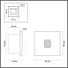 Подсветка для лестниц Odeon Light Vitty 6650/1WL3 IP65