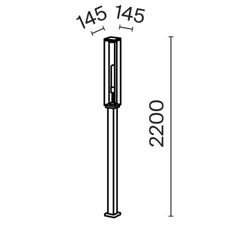 Ландшафтный светильник Outdoor O452FL-01GF3