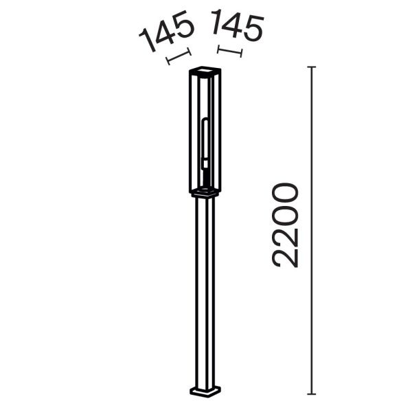 Ландшафтный светильник Outdoor O452FL-01GF3