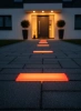Светящаяся тротуарная плитка (LED брусчатка) прямоугольник RGB