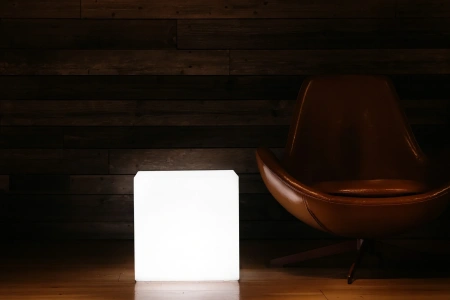Светящийся LED куб Cube 40 см 220V White
