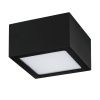 380273 Светильник ZOLLA QUAD LED-SQ 8W 640LM ЧЕРНЫЙ 3000K IP65