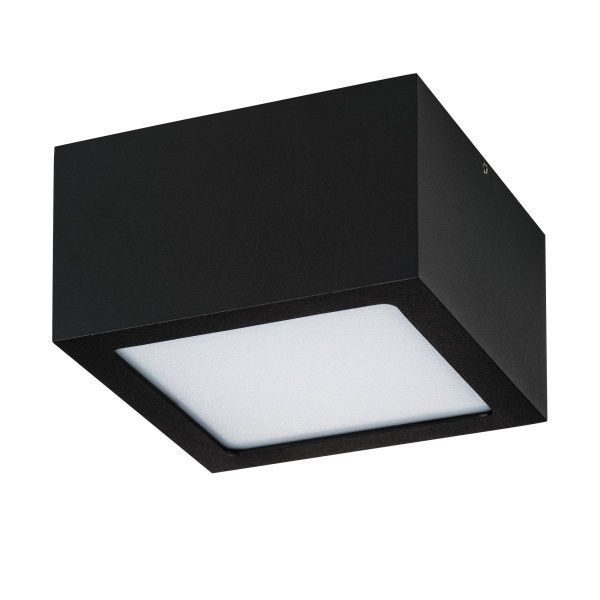 380274 Светильник ZOLLA QUAD LED-SQ 8W 640LM ЧЕРНЫЙ 4000K IP65